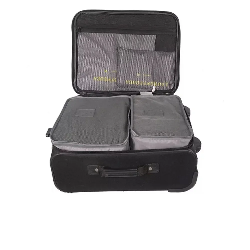 NICCI $76 6-Piece Luggage Organizer Packing Cubes Travel Set NEW